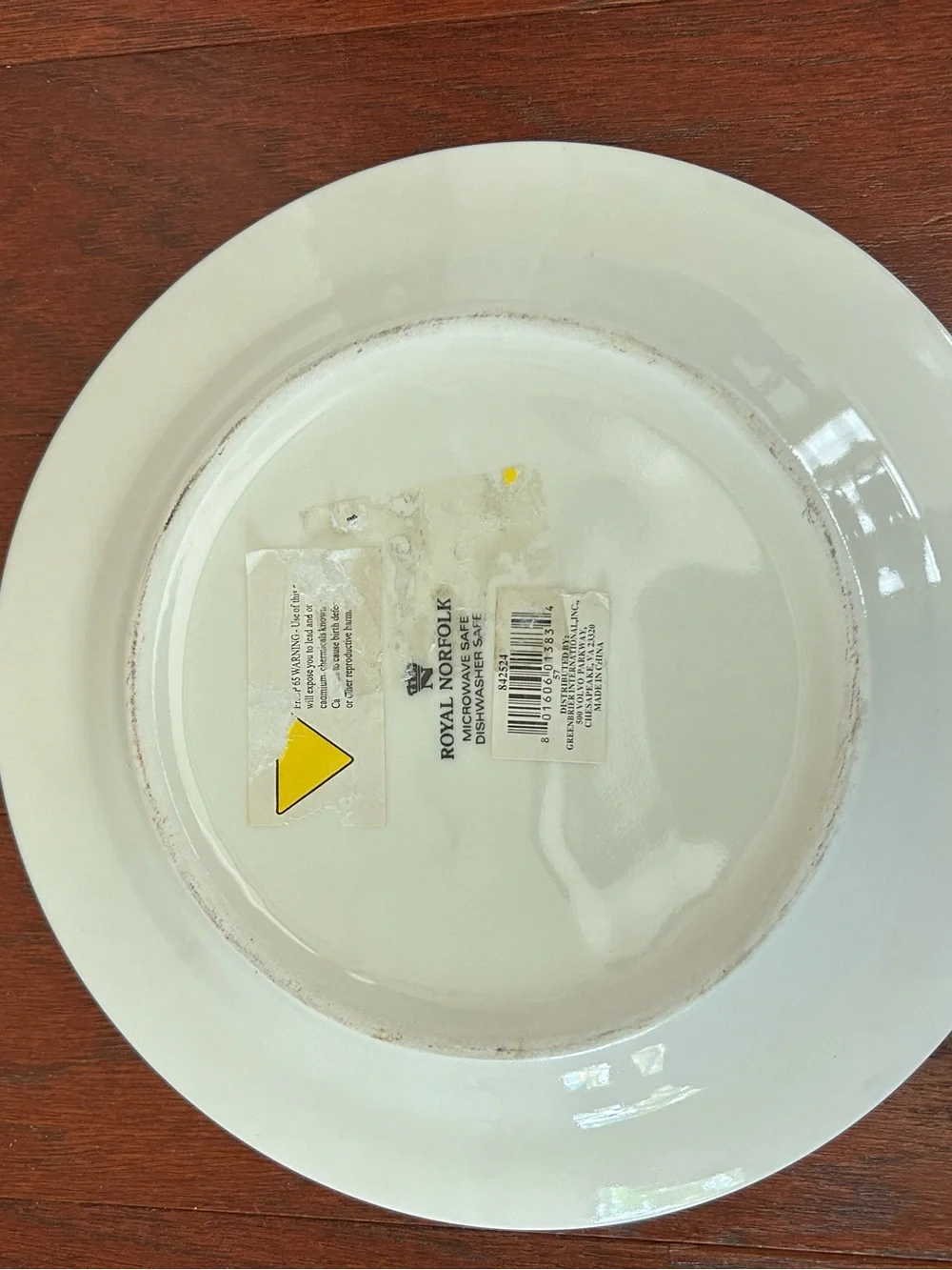 Vintage Royal Norfolk DEAR GOD IFTHERES A MEANING FOR EVERY…Collectors Plate new